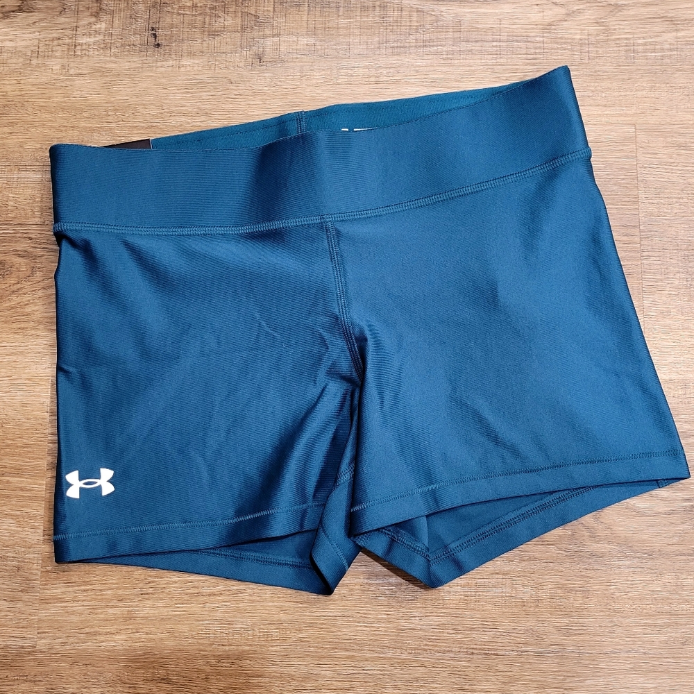 Women's HeatGear® Under Armour Mid-Rise Shorty - Picture 7 of 9